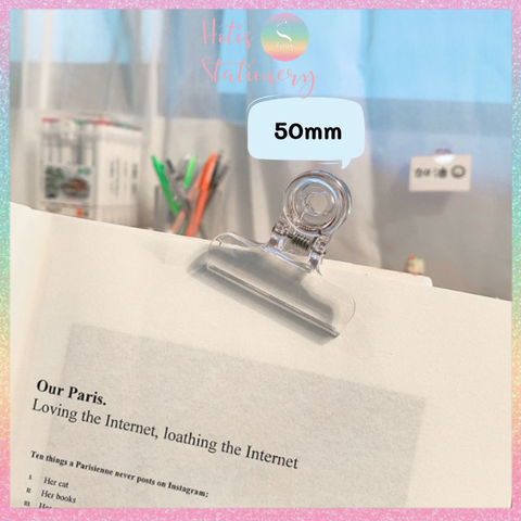 [HOTIS] Kẹp giấy trong suốt, kẹp tài liệu, hồ sơ, giấy tờ dùng cho học sinh, sinh viên, nvvp