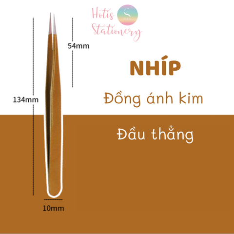 [HOTIS] Nhíp gắp sticker TWEEZERS/ KW-triO dùng trong bullet journal, nhíp gắp đầu cong đầu thẳng