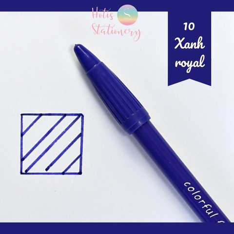 [HOTIS] Bút màu, bút line 38 màu ngòi 0.3mm Colorful Fairy Tale World