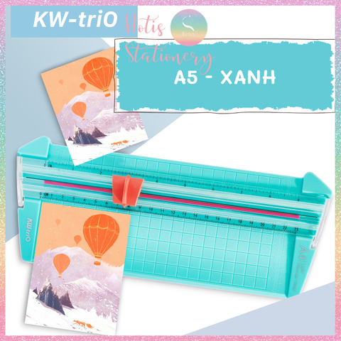 [HOTIS] Bàn cắt giấy A4/A5 KW-triO có thước gấp, dao cắt 2 chiều - Hàng cao cấp - No. 13830 / 13930