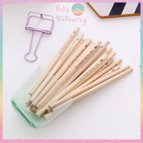 [HOTIS] Bút chì gỗ lục giác HB MIAOKE 17.5cm vẽ phác họa, ghi chú PE018
