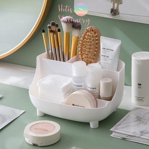 Khay đựng bút, dụng cụ học tập để bàn 6 ngăn - 18.8x10.8cm Hotis Stationery