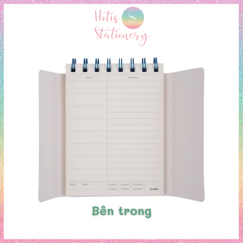 [HOTIS] Sổ học từ vựng Word Study KLong A6 - 120 trang