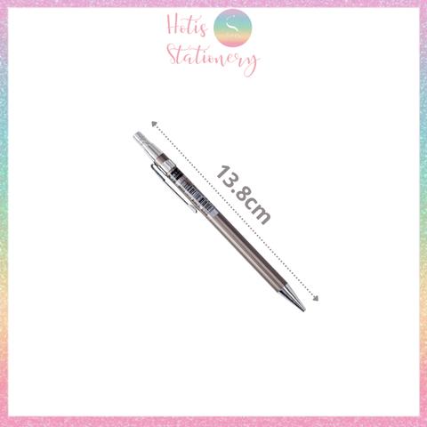 [HOTIS] Bút chì bấm kim loại ngòi 0.5mm/ 0.7mm dùng vẽ phát thảo, ghi chú