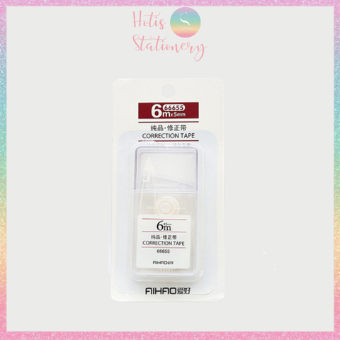 [HOTIS] Bút xóa giấy, bút xóa kéo MINI trong suốt Correction Tape kiểu dáng đơn giản dễ sử dụng