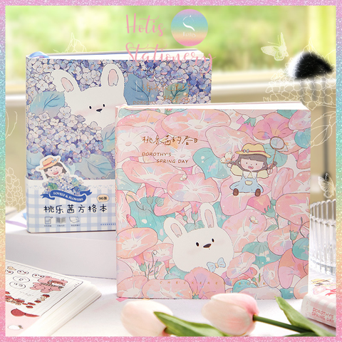 [HOTIS] Sổ tay bìa da mềm Simno Dorothy size vuông 16x16cm - 192 trang