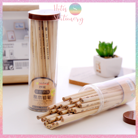[HOTIS] Bút chì gỗ lục giác HB MIAOKE 17.5cm vẽ phác họa, ghi chú PE018