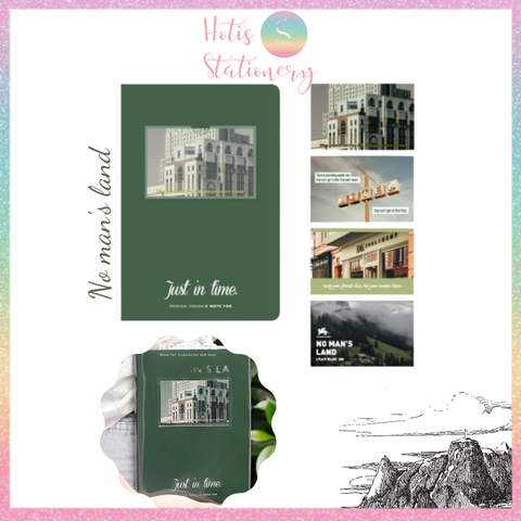 [HOTIS] Sổ tay thay đổi bìa Note For Inspiration & Love 13x18.5cm (80 tờ/ kẻ ô)