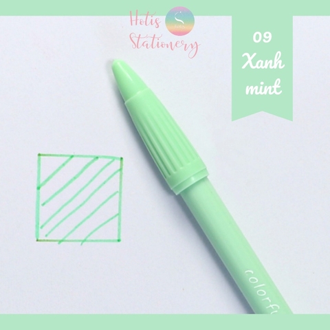 [HOTIS] Bút màu, bút line 38 màu ngòi 0.3mm Colorful Fairy Tale World