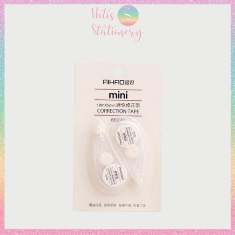 [HOTIS] Bút xóa giấy, bút xóa kéo MINI trong suốt Correction Tape kiểu dáng đơn giản dễ sử dụng