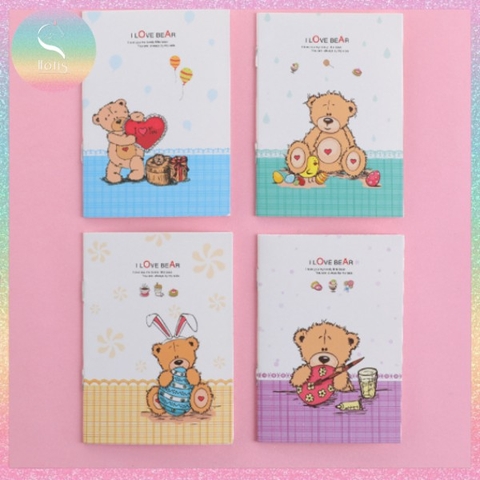 [HOTIS] Combo 10 quyển sổ tay mini ghi chú bỏ túi - Mix nhiều mẫu