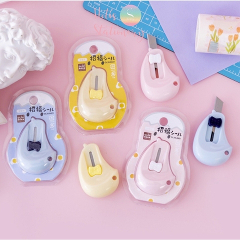 [HOTIS] Dao rọc giấy hình gà con, chân mèo, chân gấu, đám mây siêu dễ thương