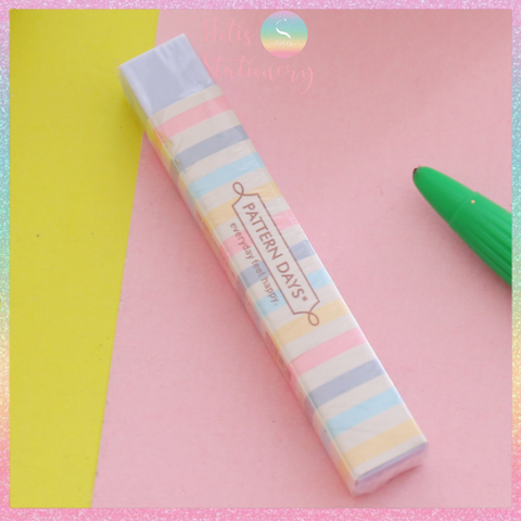 [HOTIS] Gôm tẩy chì hình trụ, gôm tẩy chì 2B màu pastel siêu cưng