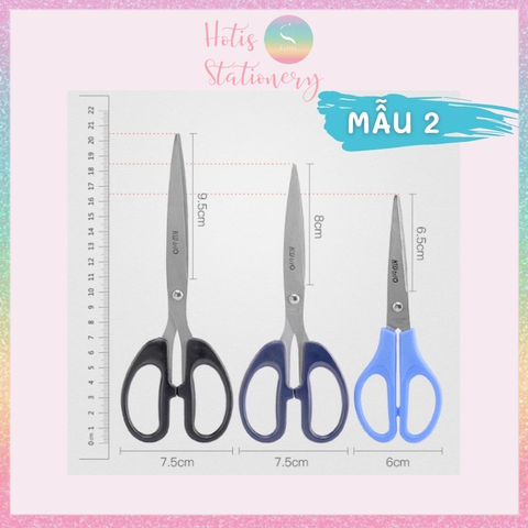 [HOTIS] Kéo cắt giấy KW-triO bằng thép không gỉ mạ titan - Đặc biết cắt băng keo không bị dính - Hàng cao cấp - Dài 17.5cm