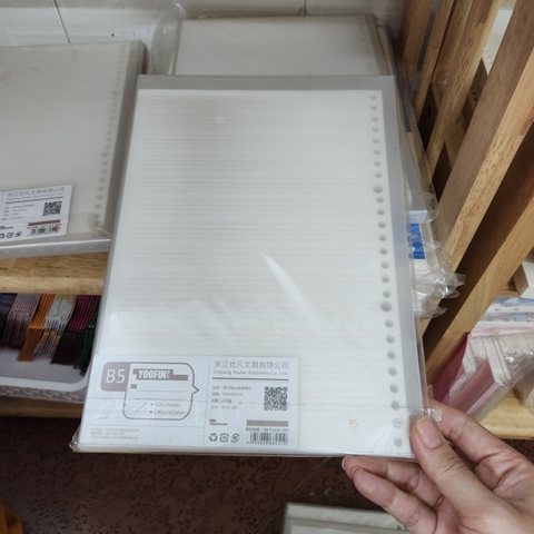 Tập giấy refill đóng hộp YOOFUN - 100 tờ