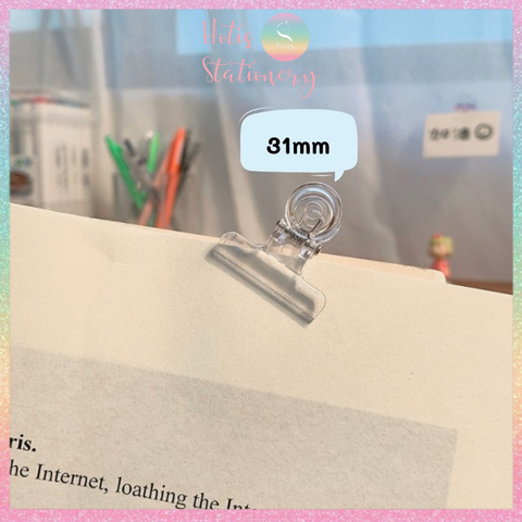 [HOTIS] Kẹp giấy trong suốt, kẹp tài liệu, hồ sơ, giấy tờ dùng cho học sinh, sinh viên, nvvp