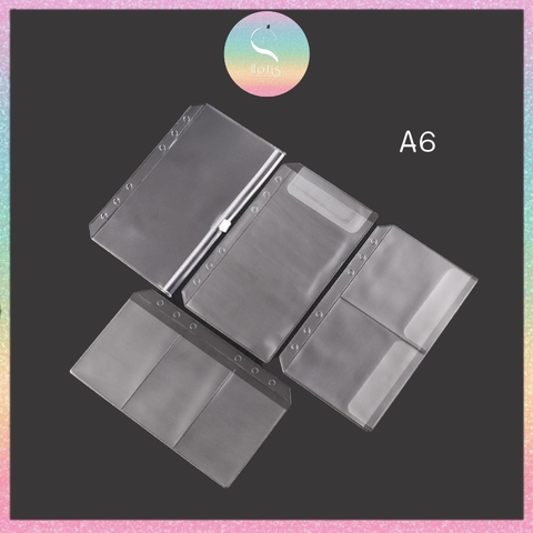 [HOTIS] Sheet PVC đựng card, sticker cho binder A7/ A6/ A5/ B5/ A4