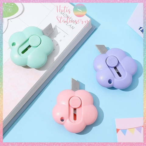 [HOTIS] Dao rọc giấy rau củ hoa quả có thể gắn móc chìa khóa - Nhiều mẫu