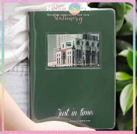 [HOTIS] Sổ tay thay đổi bìa Note For Inspiration & Love 13x18.5cm (80 tờ/ kẻ ô)