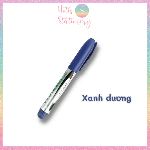 [HOTIS] Bút lông dầu dầu đầu to, không xóa được - Đen/ Đỏ/ Xanh dương/ Xanh lá