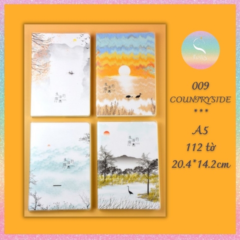 [HOTIS] Sổ tay bìa mềm Yupin A5/ B5 - Kẻ ngang - 64/ 112 tờ