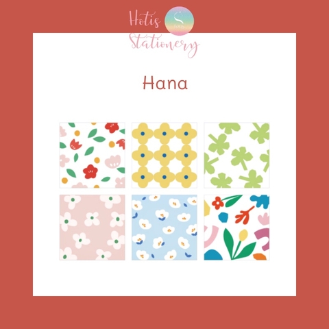 [MIX MẪU] Giấy note, giấy nền, giấy ghi chú Note for Spring Concerto (8x8cm) - 120 tờ