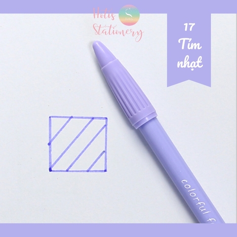 [HOTIS] Bút màu, bút line 38 màu ngòi 0.3mm Colorful Fairy Tale World