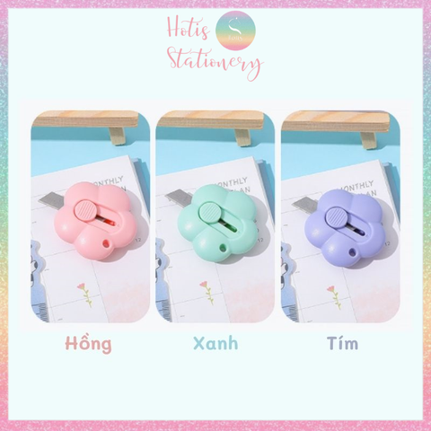 [HOTIS] Dao rọc giấy rau củ hoa quả có thể gắn móc chìa khóa - Nhiều mẫu