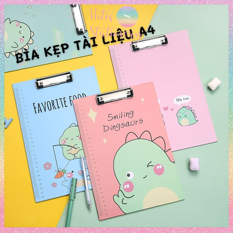 [HOTIS] Bìa kẹp tài liệu A4 hoạt hình, có vạch thước kẻ