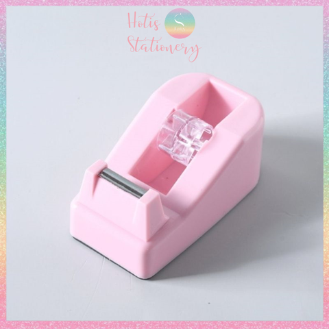 [HOTIS] Dụng cụ cắt băng keo để bàn mini, nhiều màu, xinh xắn