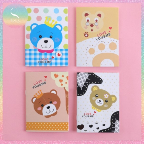 [HOTIS] Combo 10 quyển sổ tay mini ghi chú bỏ túi - Mix nhiều mẫu