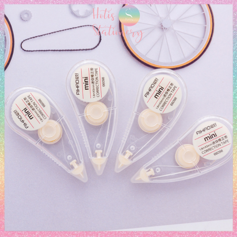 [HOTIS] Bút xóa giấy, bút xóa kéo MINI trong suốt Correction Tape kiểu dáng đơn giản dễ sử dụng