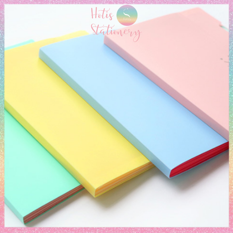 [HOTIS] 18 màu - File đựng tài liệu A4 - 5 ngăn phân trang - File lưu trữ tài liệu, giấy tờ, hồ sơ