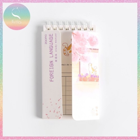 [HOTIS] Sổ học từ vựng tiếng Anh bỏ túi Girl Heart