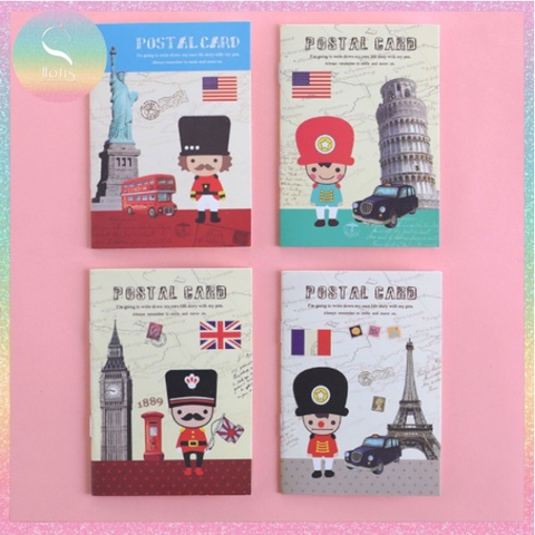 [HOTIS] Combo 10 quyển sổ tay mini ghi chú bỏ túi - Mix nhiều mẫu