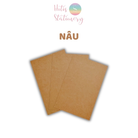 [HOTIS] Bưu thiếp trống/ thẻ vẽ tay/ bìa cứng 2 mặt/ thẻ graffiti/ handmade DIY - 14.3x9.3cm