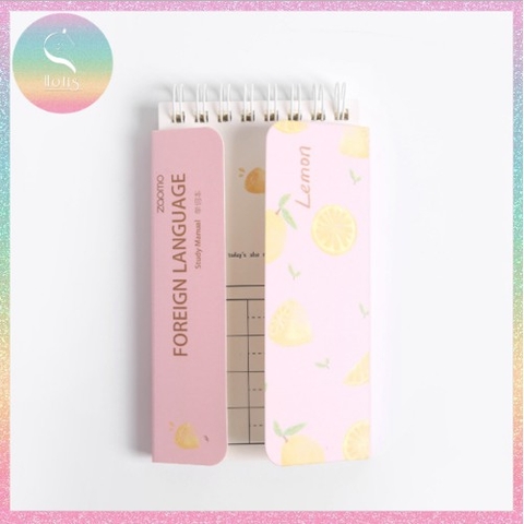 [HOTIS] Sổ học từ vựng tiếng Anh bỏ túi Girl Heart