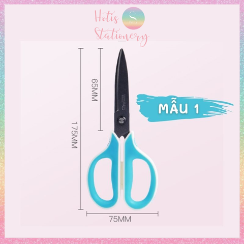 [HOTIS] Kéo cắt giấy KW-triO bằng thép không gỉ mạ titan - Đặc biết cắt băng keo không bị dính - Hàng cao cấp - Dài 17.5cm