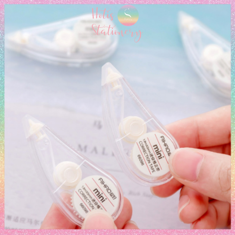 [HOTIS] Bút xóa giấy, bút xóa kéo MINI trong suốt Correction Tape kiểu dáng đơn giản dễ sử dụng