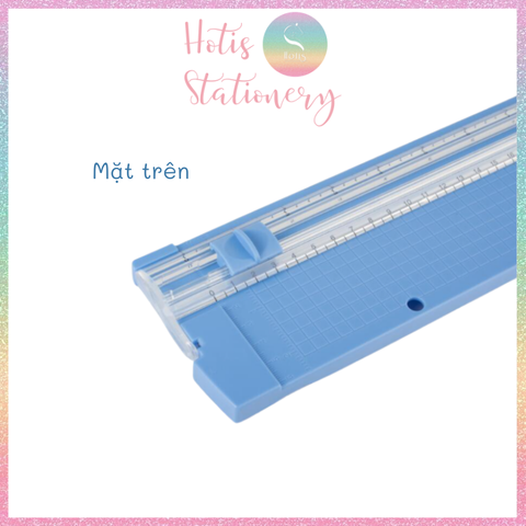 [HOTIS] 10 MÀU - Bàn Cắt Giấy Mini A5 Có Thước Gấp – Dụng Cụ Handmade, DIY Chính Xác & Tiện Lợi