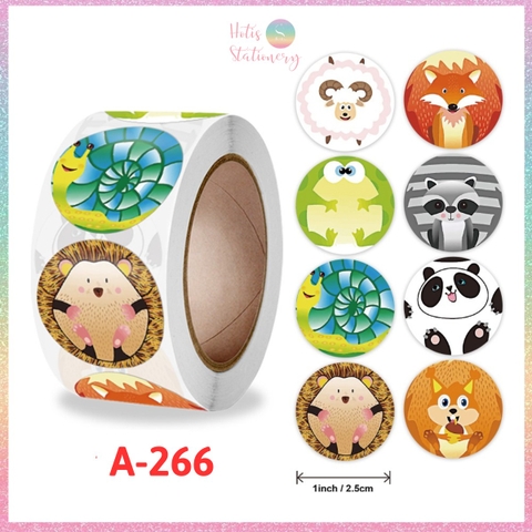 [HOTIS] Sticker Cuộn 500 Nhãn Dán Khen Thưởng Học Sinh - Tạo Động Lực, Kích Thích Học Tập, Phù Hợp Giáo Viên & Phụ Huynh