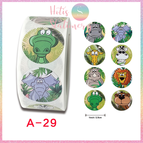 [HOTIS] Sticker Cuộn 500 Nhãn Dán Khen Thưởng Học Sinh - Tạo Động Lực, Kích Thích Học Tập, Phù Hợp Giáo Viên & Phụ Huynh