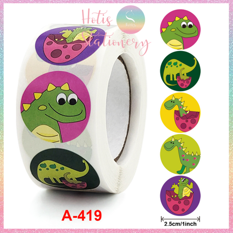 [HOTIS] Sticker Cuộn 500 Nhãn Dán Khen Thưởng Học Sinh - Tạo Động Lực, Kích Thích Học Tập, Phù Hợp Giáo Viên & Phụ Huynh