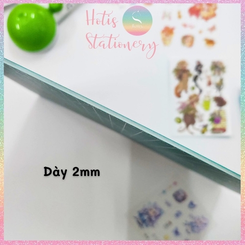 [HOTIS] Bảng lót cắt giấy cutting mat size A4 giúp bảo vệ mặt bàn và cắt chính xác hơn