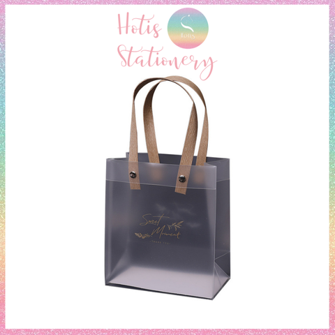 [HOTIS] Túi nhựa trong suốt đựng quà tặng, mỹ phẩm xinh xắn