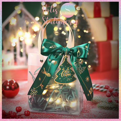 [HOTIS] Full combo 6 món túi đựng quà tặng Giáng Sinh 2023