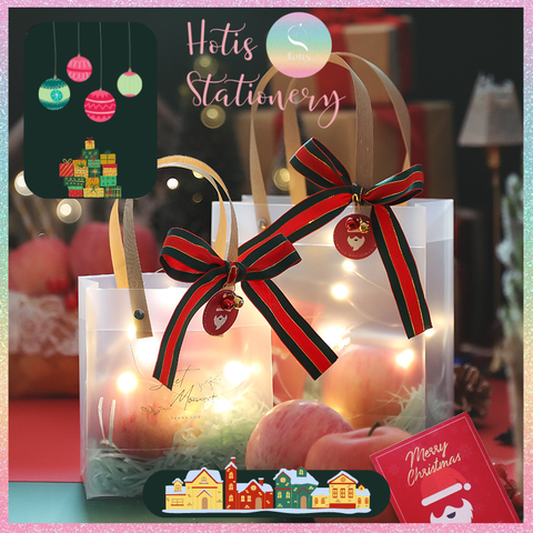 [HOTIS] Full combo 6 món túi đựng quà tặng Giáng Sinh 2023