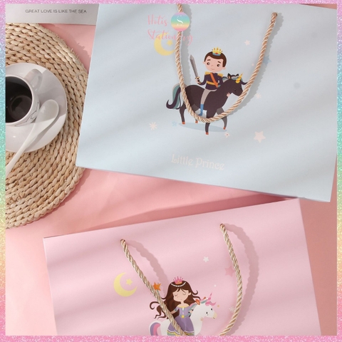 [HOTIS] 5 mẫu - Set Hộp đựng quà tự gấp kèm Túi giấy tiện lợi tiết kiệm hơn, dáng hộp chữ nhật