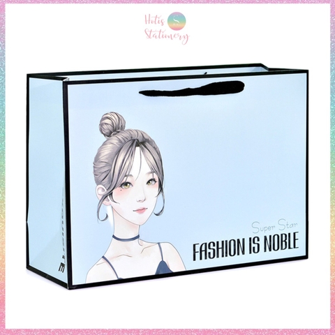 [HOTIS] Túi giấy đựng quà tặng hình cô gái thanh lịch có quai xách