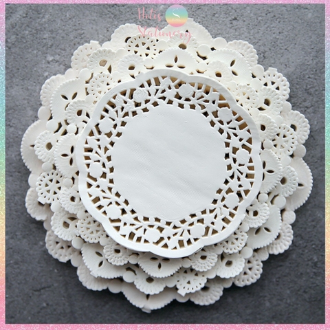 Giấy ren rỗng Hotis họa tiết hoa trang trí sổ bullet journal